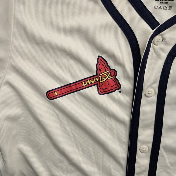 MLB Atlanta‎ Braves Genuine Merchandise Dynasty Team Jersey Size XL 46-48 - Picture 5 of 9